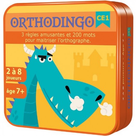 Orthodingo CE1 - Jeux Pédagogiques AritmaEsprit Jeu - Cocktail Games