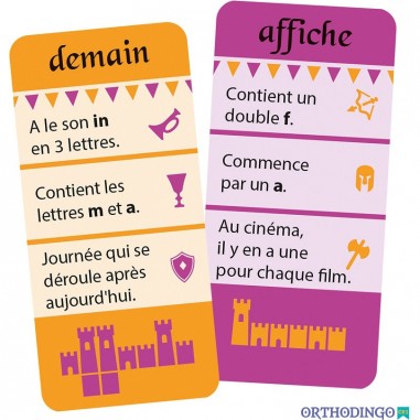 Orthodingo CE1 - Jeux Pédagogiques AritmaEsprit Jeu - Cocktail Games