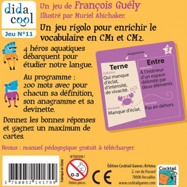 Vocadingo CM1 CM2 - Jeux pédagogiquesEsprit Jeu - Cocktail Games