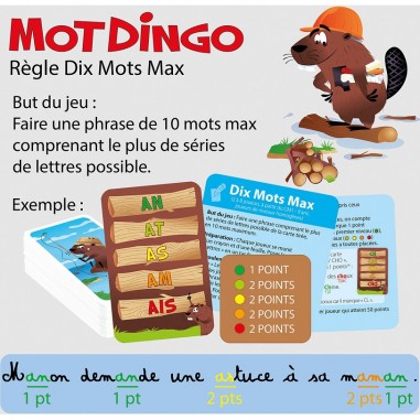 Motdingo - Jeu de société - Cocktail Games
