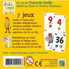 Multiplodingo multiplications et divisions - Jeu éducatifif Asmodee - Cocktail Games 2