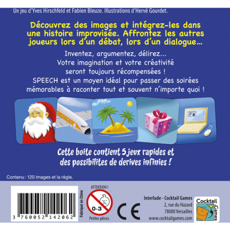 Speech - Jeu de société - Cocktail games - Asmodee