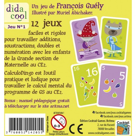 Calculo Dingo - Jeu de société - Cocktail Games