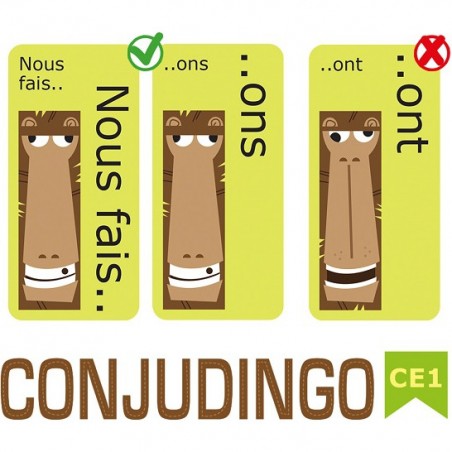 Conjudingo CE1 - Jeu de société - Cocktail Games