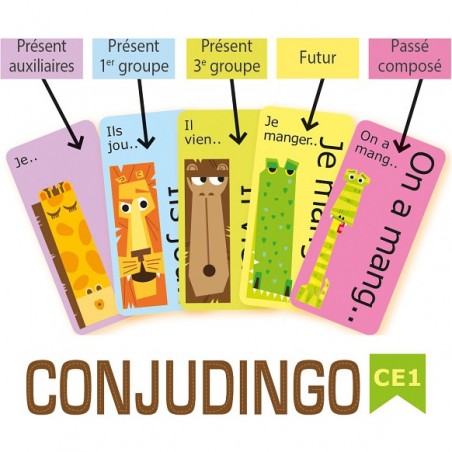 Conjudingo CE1 - Jeu de société - Cocktail Games