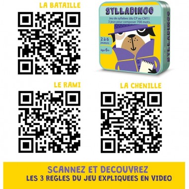 Sylladingo - Jeu de société - Cocktail Games