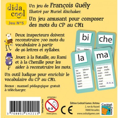 Sylladingo - Jeu de société - Cocktail Games