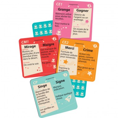 Vocadingo CM1 - Jeu de société - Cocktail Games