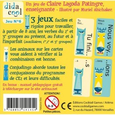 Conjudingo CE2 - jeu éducatif de conjugaison - Cocktail Games 2