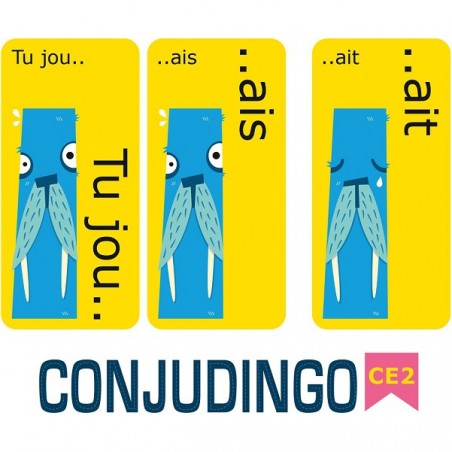 Conjudingo CE2 - jeu éducatif de conjugaison - Cocktail Games