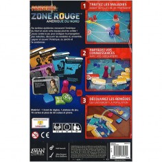 Pandemic Zone Rouge: Amérique Du Nord - Jeux de société - Zman Games - Z-man Games 2