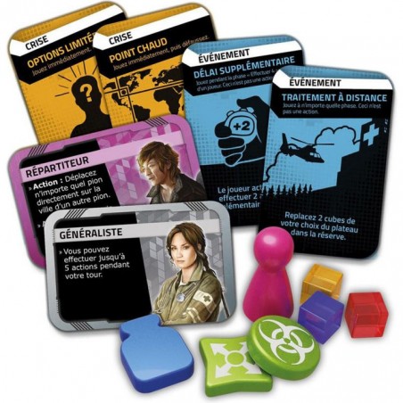 Pandemic Zone Rouge: Amérique Du Nord - Jeux de société - Zman Games - Z-man Games