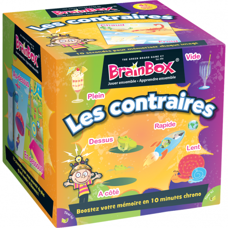 BrainBox: les Contraires - Jeux de société - Green Board Game Company - Asmodee