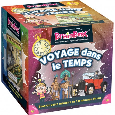 BrainBox: Voyage dans le Temps - Jeux de société - Green Board Game Company - Green Board Games