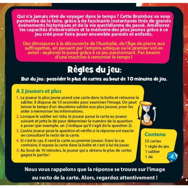 BrainBox: Voyage dans le Temps - Jeux de société - Green Board Game Company - Green Board Games