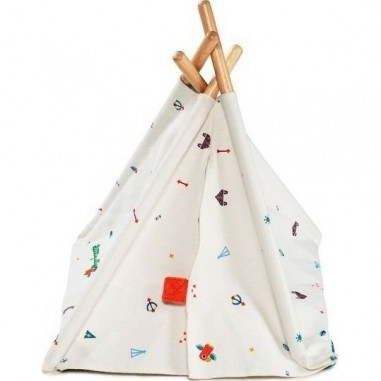 Figurines Lilliputiens - Le Tipi et Les Indiens