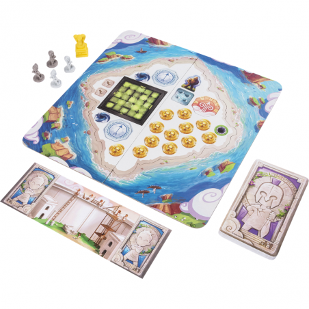 Santorini: La Toison D'Or - Jeux de société - Spin Master - Space Cowboys