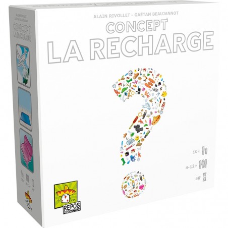 Concept: La Recharge - Jeux de société - Repos Production - Asmodee