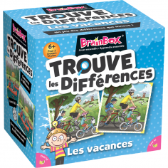 BrainBox : Trouve les Différences - Les Vacances - Asmodee