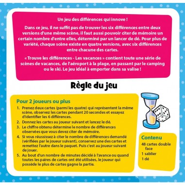 BrainBox: Trouve les Différences – Vacances - Jeux de société - Green Board Game Company - Asmodee