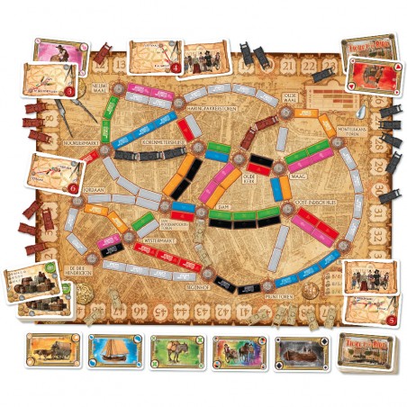 Les aventuriers du rail : Amsterdam - Jeux de société - Days Of Wonder