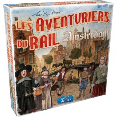 Les aventuriers du rail : Amsterdam - Jeux de société - Days Of Wonder