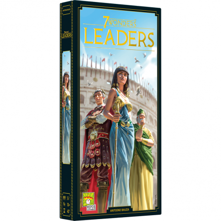 7 Wonders Nouvelle Edition - Leaders - Jeux de société - Repos Production - Asmodee