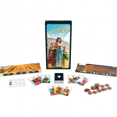 7 Wonders Nouvelle Edition - Leaders - Jeux de société - Repos Production - Asmodee
