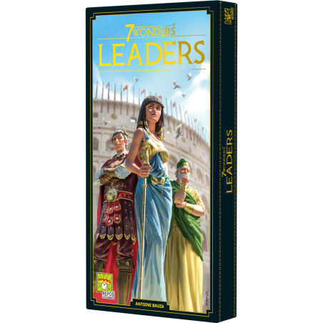 7 Wonders Nouvelle Edition - Leaders - Jeux de société - Repos Production - Asmodee