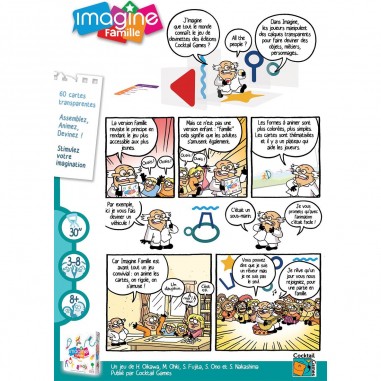 Imagine Famille - Jeux de société - Cocktail games - Asmodee