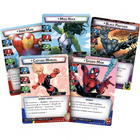 Marvel Champions : Le jeu de cartes - Jeux de société - Fantasy Flight Games