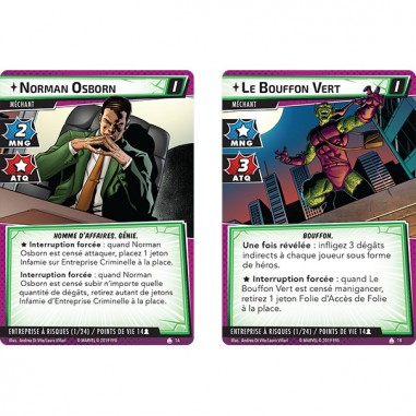 Marvel Champions : Le Bouffon Vert - Extension - Jeux de société - Fantasy Flight Games