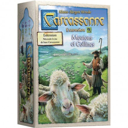 Carcassonne : Moutons et collines - Jeux de société - Filosofia Games