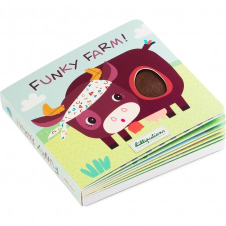 Livre Tactile et Sonore Ferme "Funky Farm"