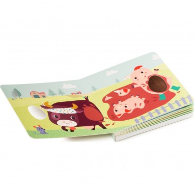 Livre Tactile et Sonore Ferme "Funky Farm" - Lilliputiens Livre Tactile et Sonore Ferme "Funky Farm" - Lilliputiens