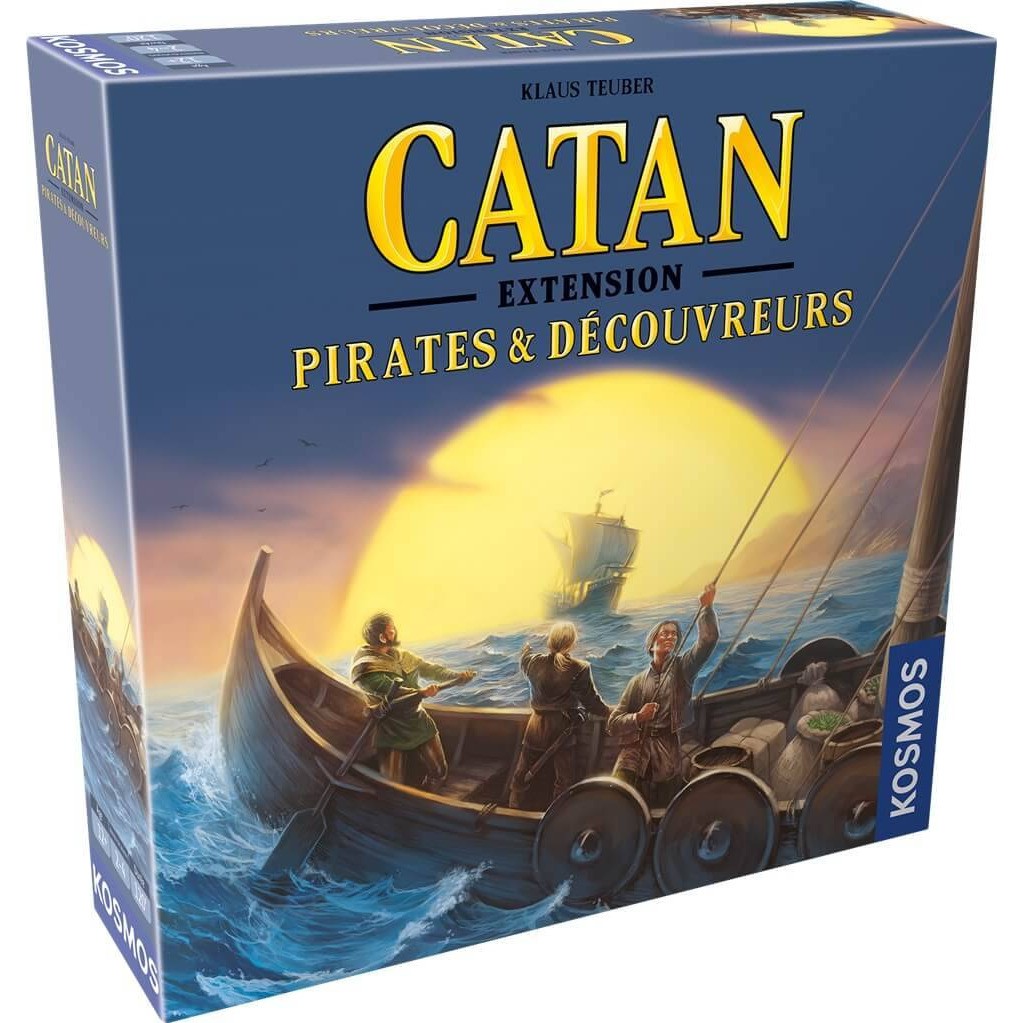 Kosmos Catan Extension Pirates et Découvreurs