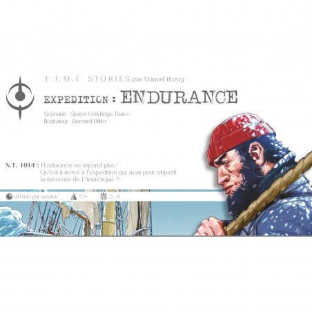 Expédition : Endurance - Scénario T.I.M.E Stories - Space Cowboys