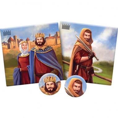 Carcassonne : Comte, Roi et Brigand - Extension - Jeux de société - Z-man Games