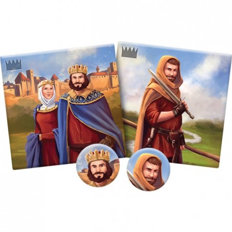 Carcassonne : Comte, Roi et Brigand - Extension - Jeux de société - Z-man Games