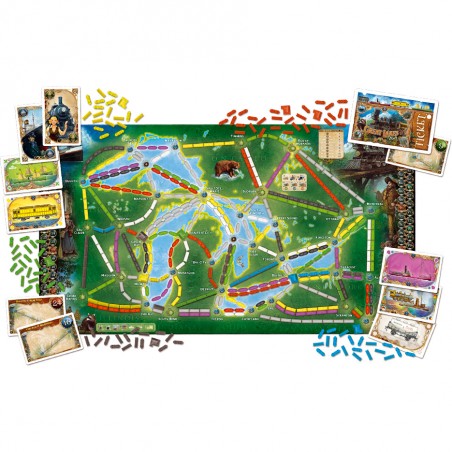 Les Aventuriers du Rail - Autour du Monde - Jeu de société - Days Of Wonder