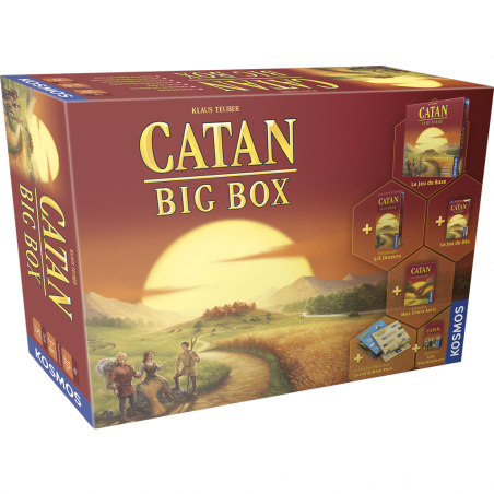 Catan Big Box - Jeu de Stratégie IncontournableEsprit Jeu - Asmodee
