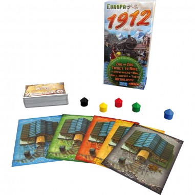 Les Aventuriers du Rail - Extension 1912 - Jeu de société - Days Of Wonder