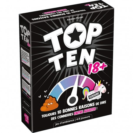 Top Ten 18+ - Cocktail games - Jeux de société - Asmodee