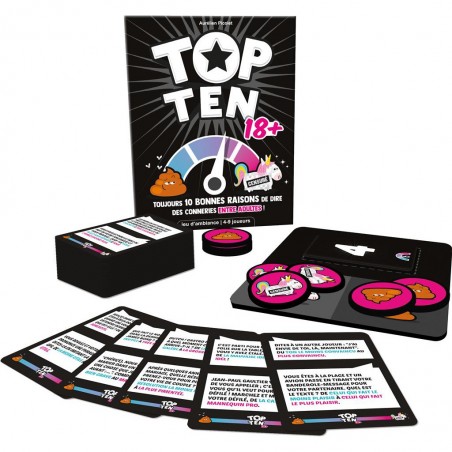 Top Ten 18+ - Cocktail games - Jeux de société - Asmodee