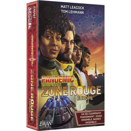 Pandemic Zone Rouge: Europe - Zman Games - Jeux de société - Z-man Games