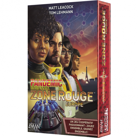 Pandemic Zone Rouge: Europe - Zman Games - Jeux de société - Z-man Games