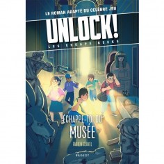 Unlock! Les Escape Geeks - Échappe-toi du musée! - Rageot - Jeux de société - Asmodee