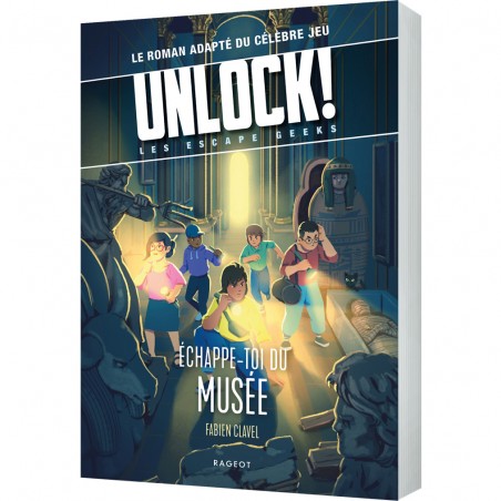 Unlock! Les Escape Geeks - Échappe-toi du musée! - Rageot - Jeux de société - Asmodee