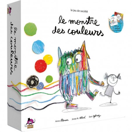 Le Monstre des Couleurs - Jeu de société - Purple Brain - Asmodee