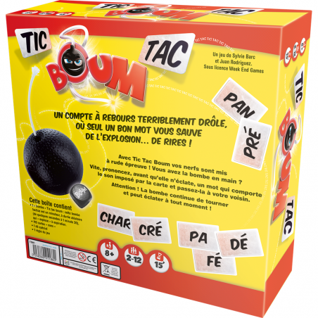 Tic Tac Boum - Jeu de société - Asmodée - Asmodee
